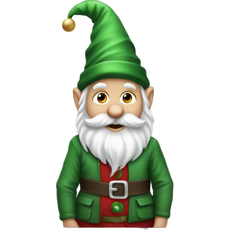 Christmas gnome emoji