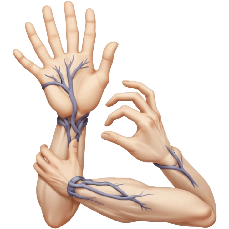 two hands gesturing a strangling motion with no person included  emoji