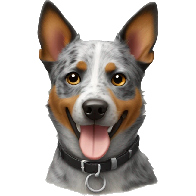 Australian cattle dog emoji