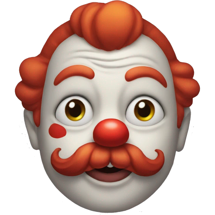 Popo-payaso emoji