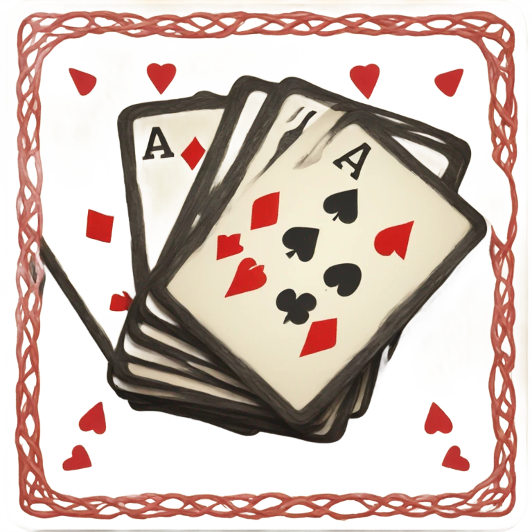A deck of cards emoji