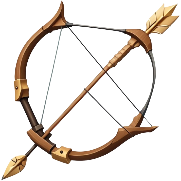 A bow with arrows emoji