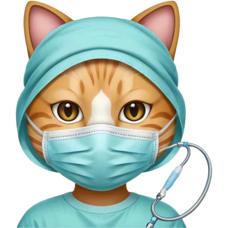 bullet points with surgical cats emoji