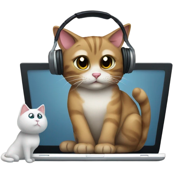 cat call center emoji