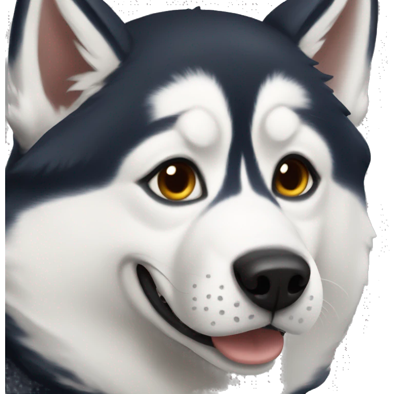 Husky  emoji