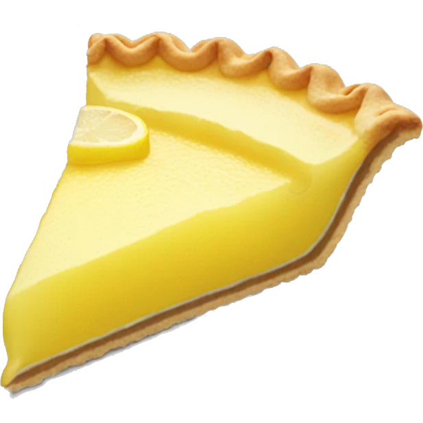 Lemon pie emoji