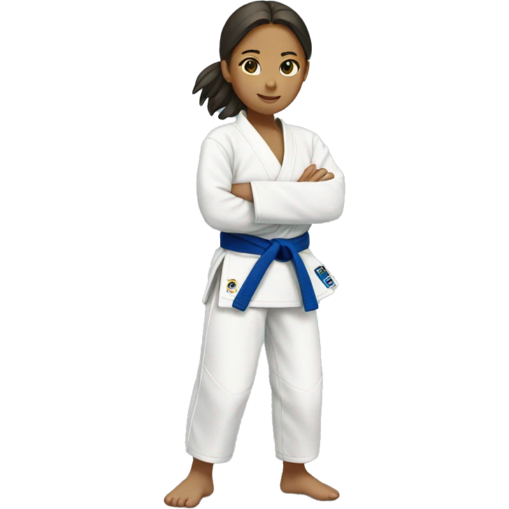 Judo girl emoji