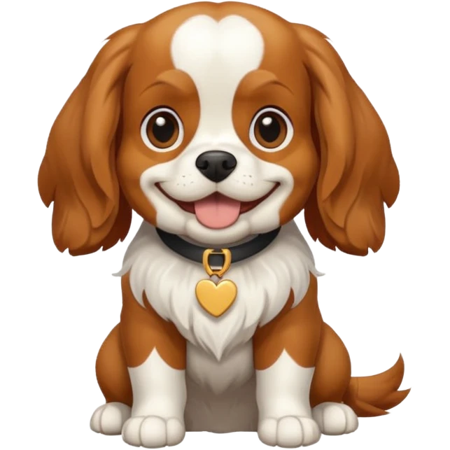 Cavalier King Charles Spaniel dog Preliminary Acceptance Inspection emoji