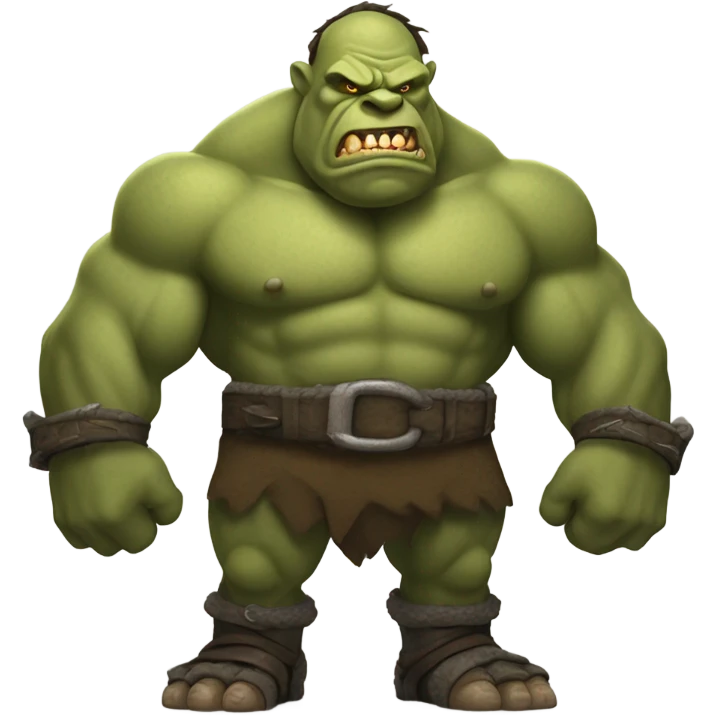 Ogro emoji