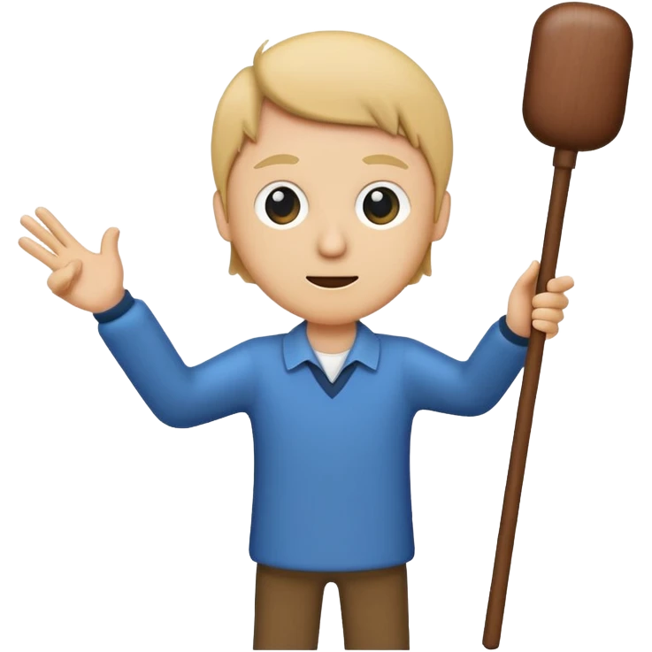 stick conductor music  emoji