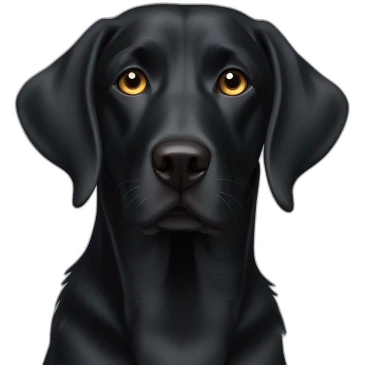 BavarianMountainHound-mixed-black-Labrador emoji