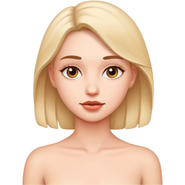 Naked girl emoji