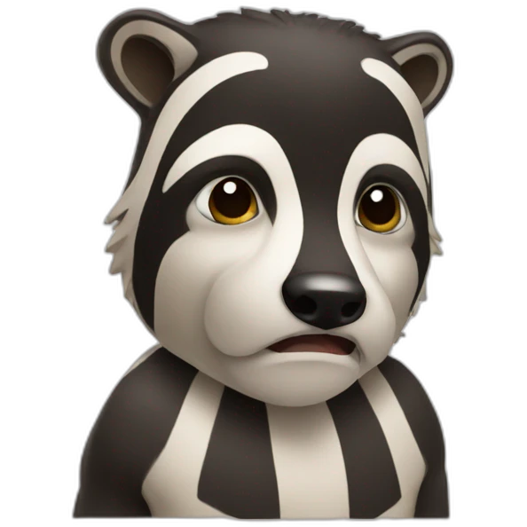 Badger muscular  emoji