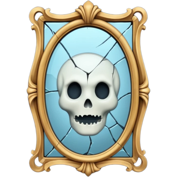 spooky mirror emoji