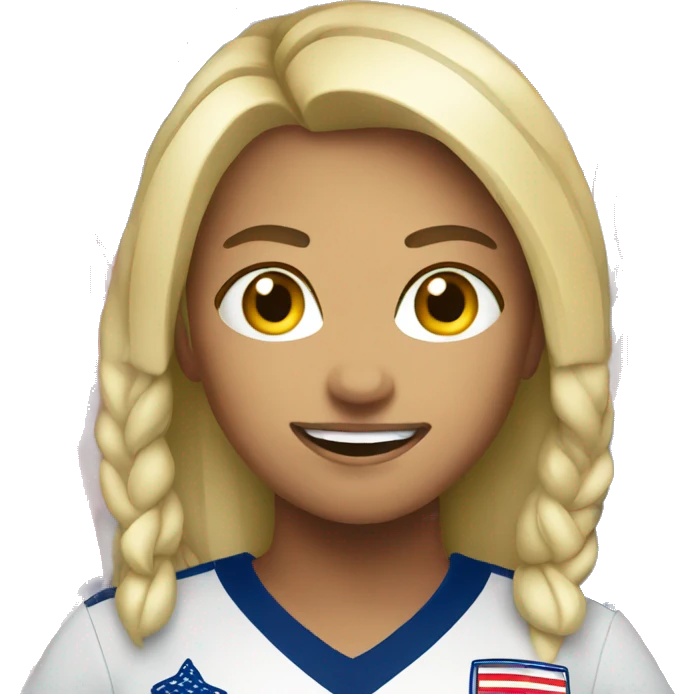 USA woman soccer emoji