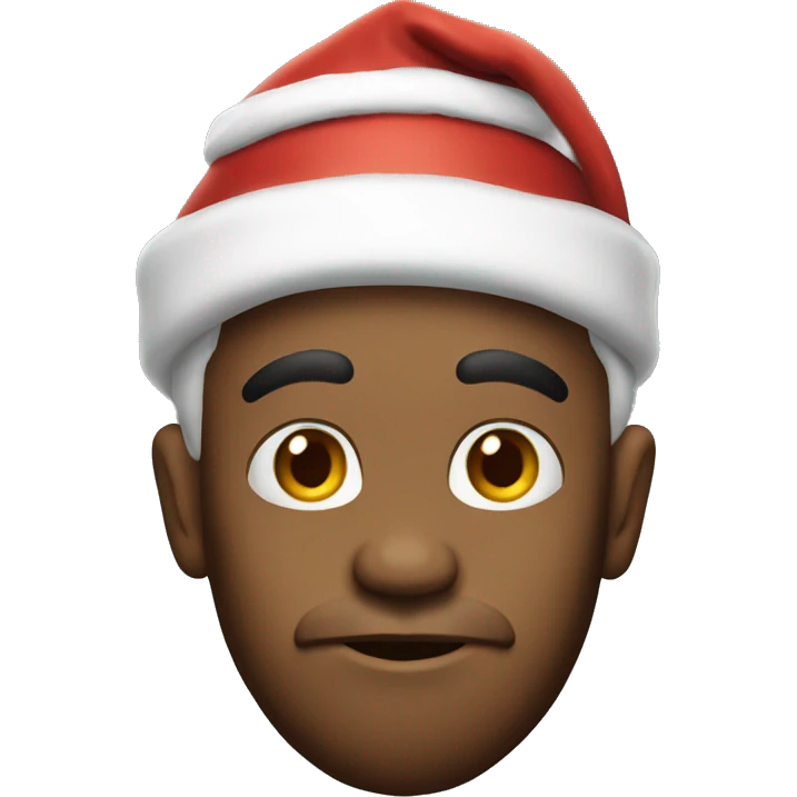 Skinny skinny skinny Santa Claus  emoji