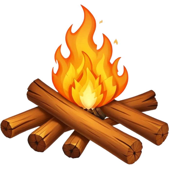 camping fire emoji