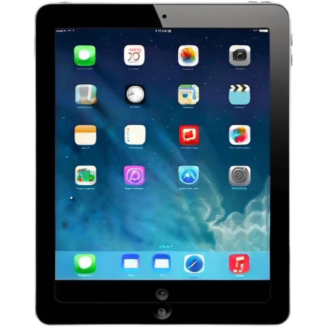 Ipad no face at apple electronics store emoji