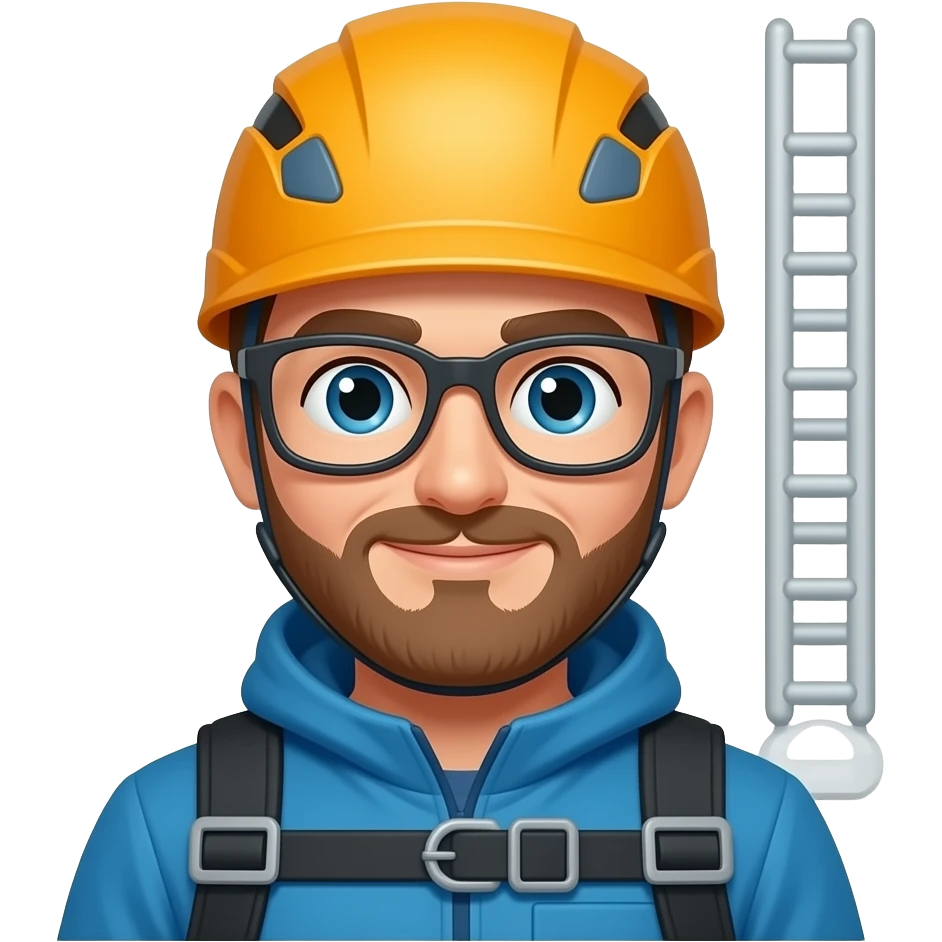 window cleaning alpinist emoji