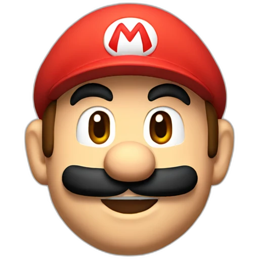 Mario (half body) emoji