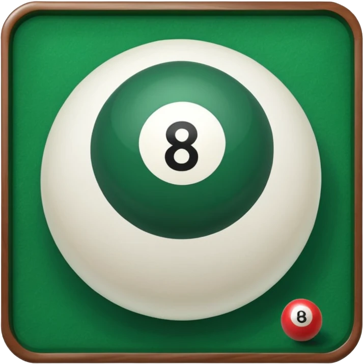 billiard, pool emoji
