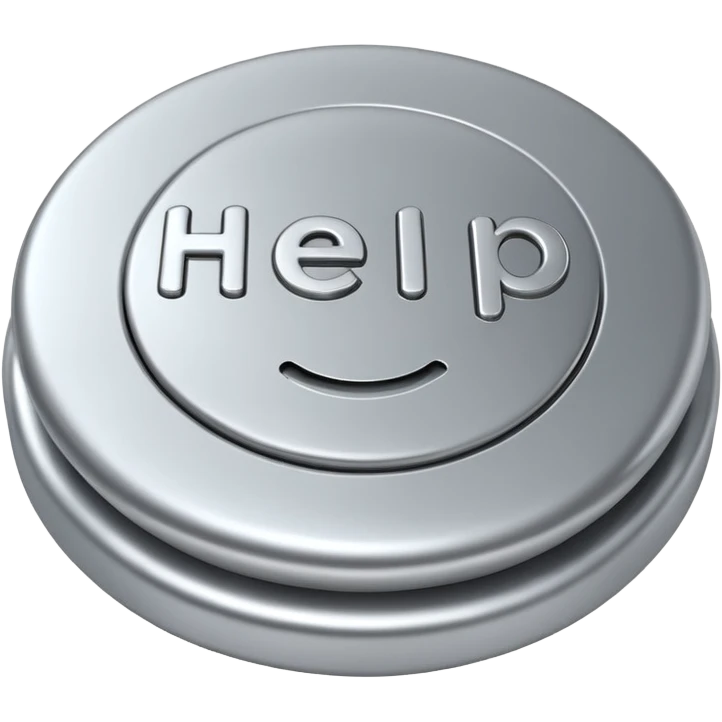 Help button, call image emoji