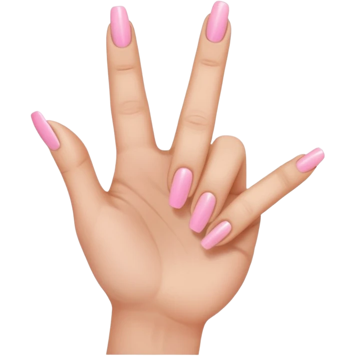 Like the middle finger flipping off emoji but with the pinky finger only (pinky finger flipping off) emoji