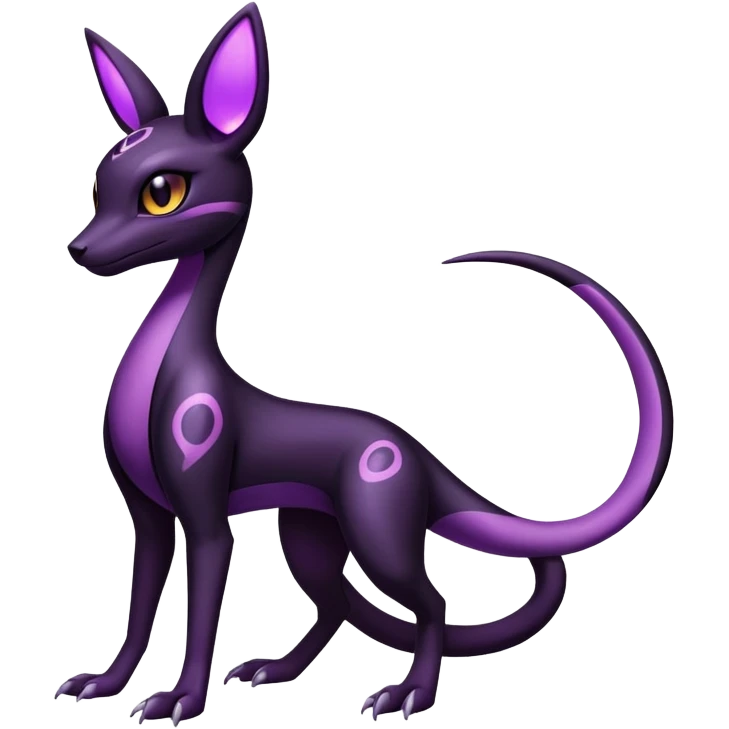 Salazzle-Umbreon-Fakémon-hybrid-creature (full body)  emoji