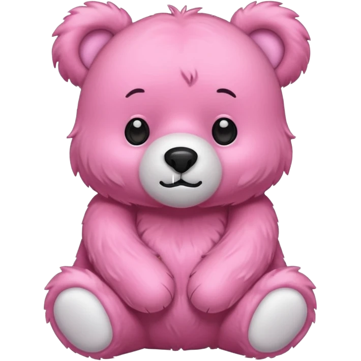 pink bear emoji