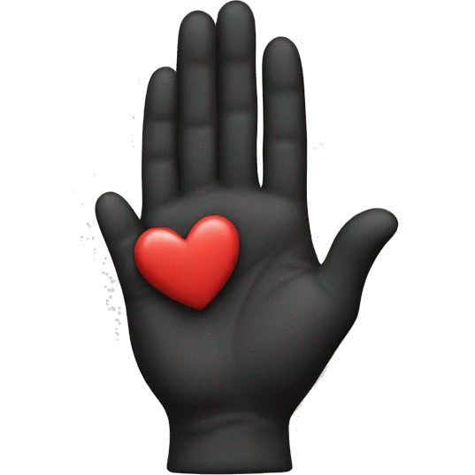 kissing hand emoji