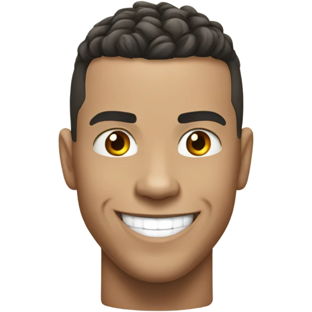 ronaldo smile emoji