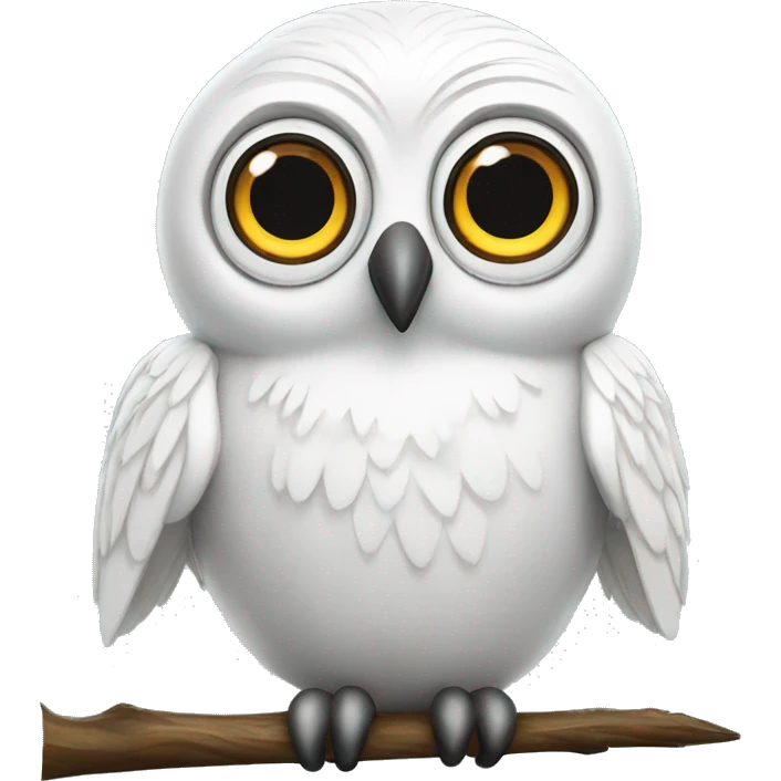 Harry Potter white owl emoji