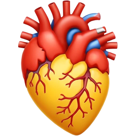 icteric color heart  emoji