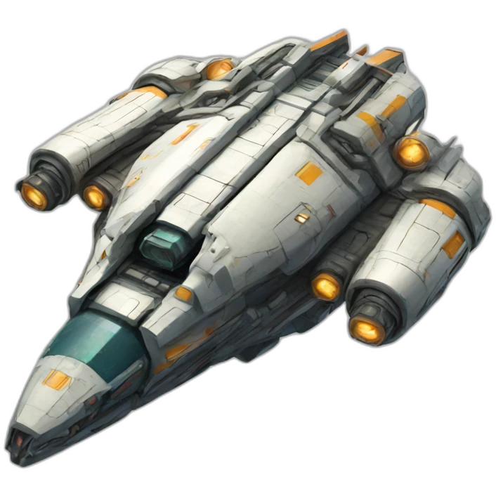 SHMUP spaceship emoji
