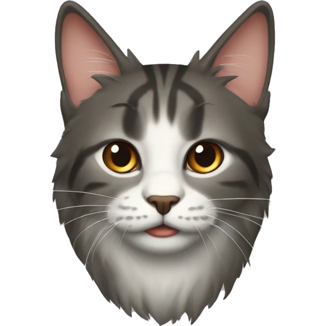 Кот с игрушками  emoji