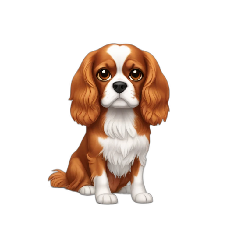 Cavalier-king Charles emoji