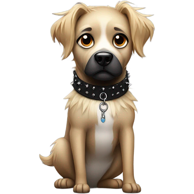 emo dog emoji