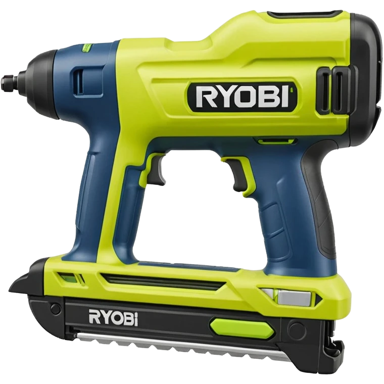 RYOBI 18V ONE+ AirStrike 18-Gauge Cordless Brad Nailer emoji style  emoji