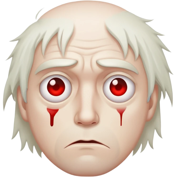 Sad Drunk man emoji