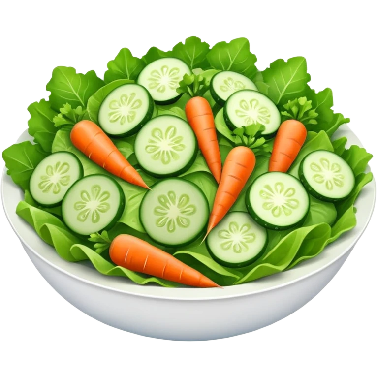 Salad with no tomatoes emoji
