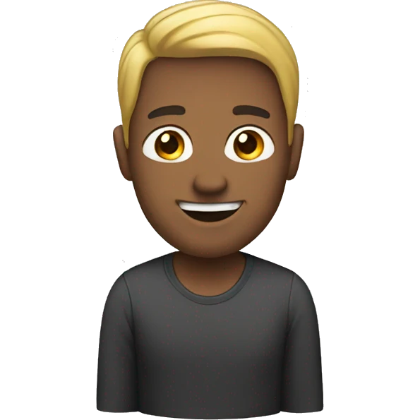 Man that is hi emoji