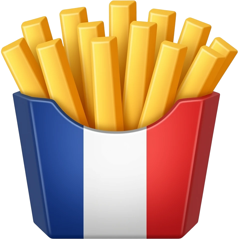 French fries emoji