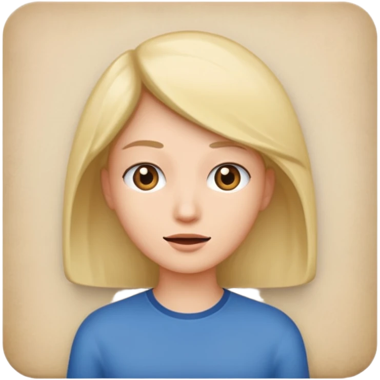 Someone talking to a wall emoji