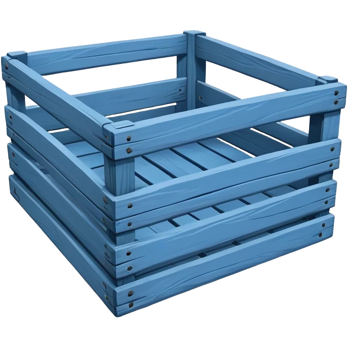 blue crate emoji