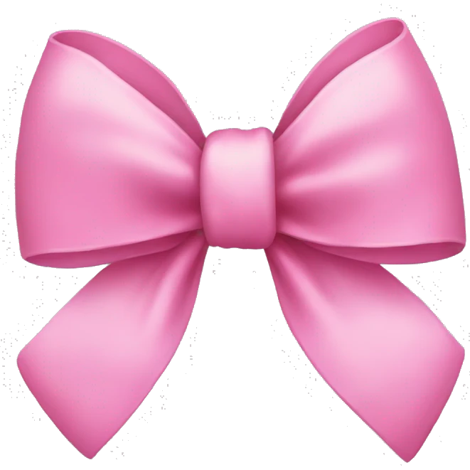 Pink bow  emoji