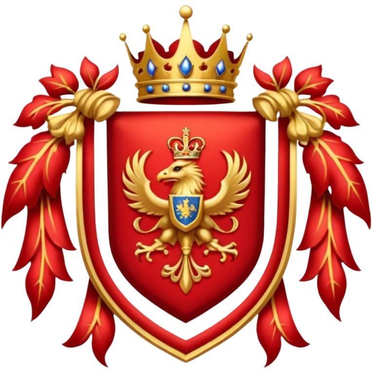 Red Royal Crest emoji