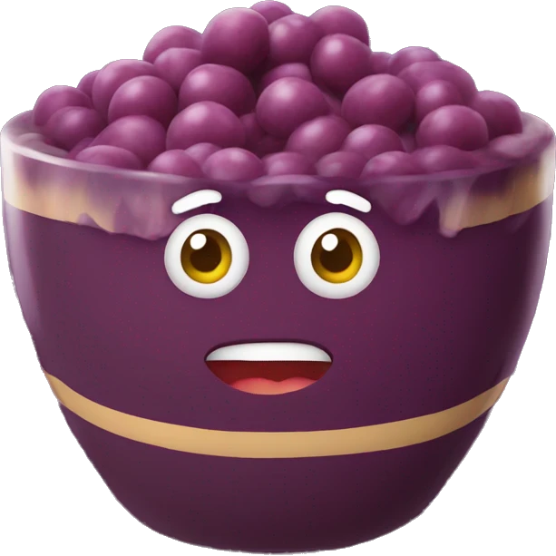 Acai bowel emoji