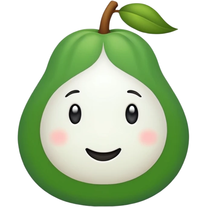 Ortasında beyaz şekilde S yazan yeşil alışveriş çantası emoji