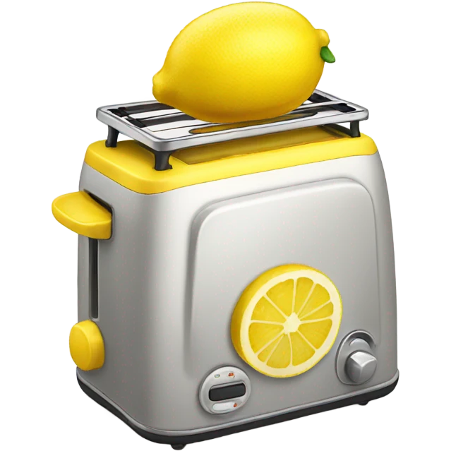 Lemon toaster  emoji