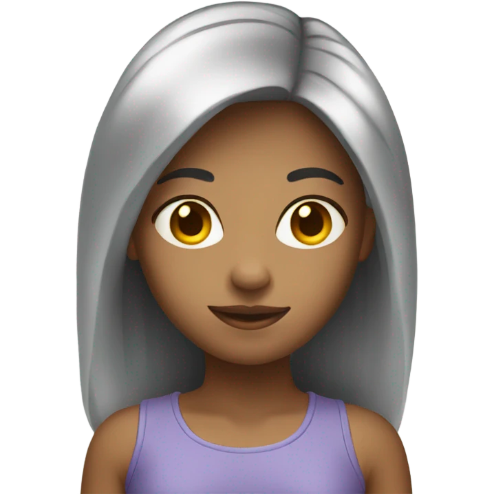 pretty girl standing  emoji